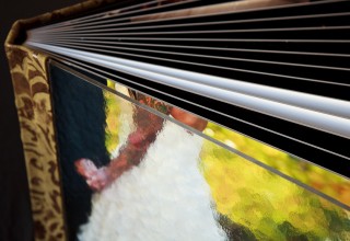 Glass Wedding Album by Patrick Pike Studios
